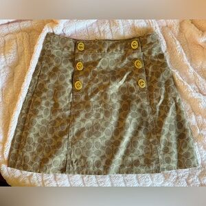 Coach Mini Skirt